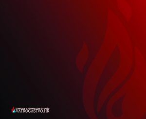 Podloška za miša "Flame" s logotipom portala "vatrogastvo.hr"