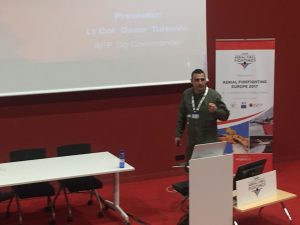 Izlaganje pukovnika Turkovića (Photo: HRZ i PZO/PPE)