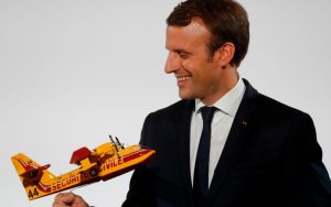 Francuski predsjednik Macron u protupožarnoj EU-ofenzivi (Photo: AFP)